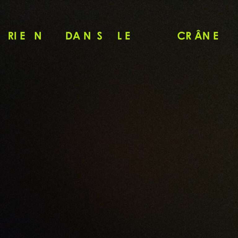 Rien dans le crâne